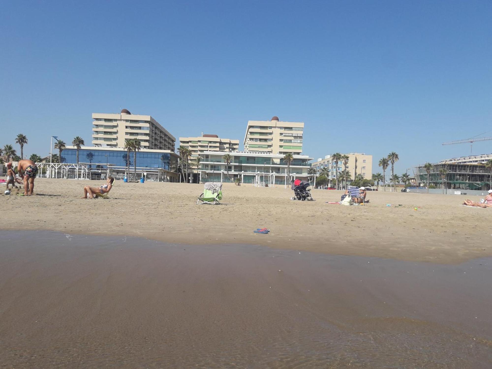 Apartamento Dos Habitaciones Primera Linea De Playa Валенсія Екстер'єр фото