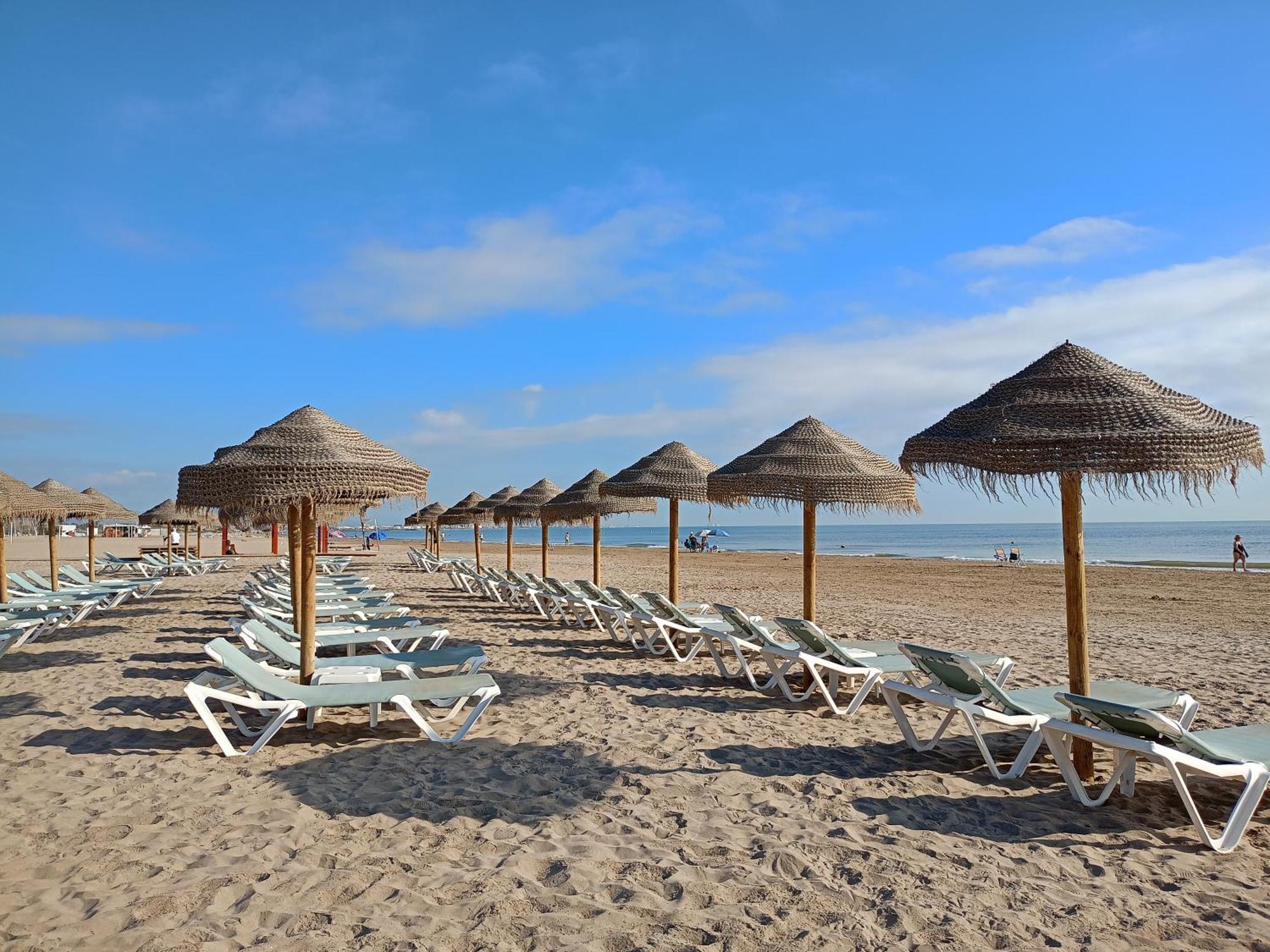 Apartamento Dos Habitaciones Primera Linea De Playa Валенсія Екстер'єр фото