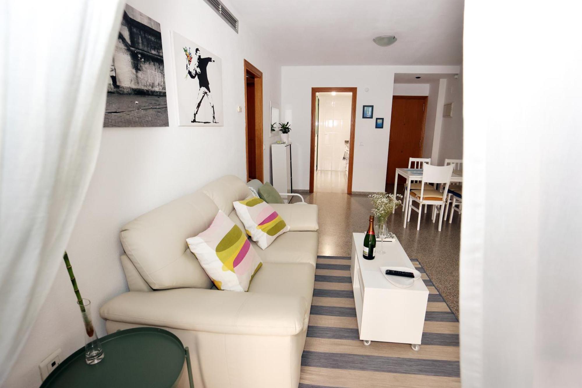 Apartamento Dos Habitaciones Primera Linea De Playa Валенсія Екстер'єр фото
