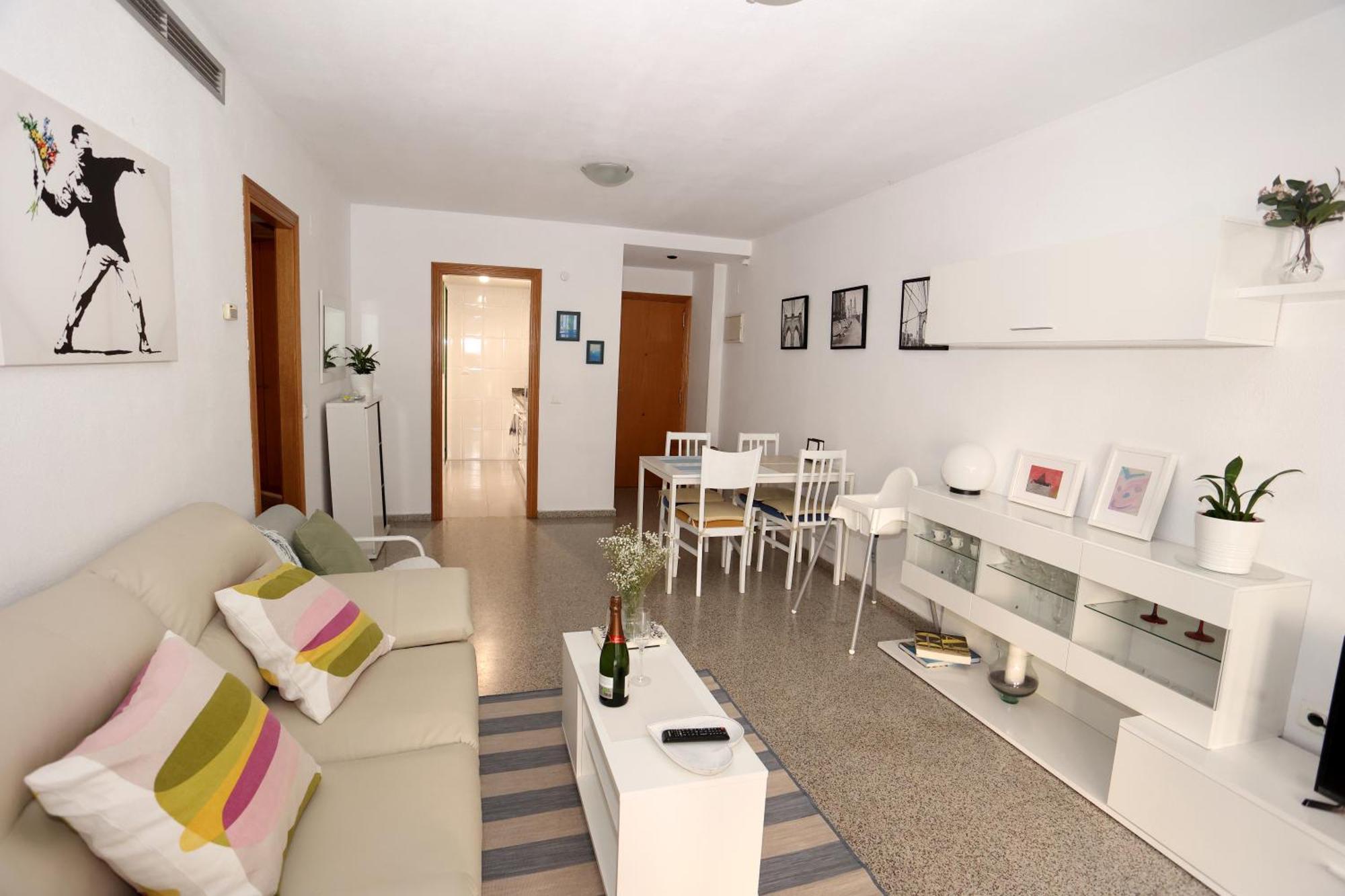 Apartamento Dos Habitaciones Primera Linea De Playa Валенсія Екстер'єр фото